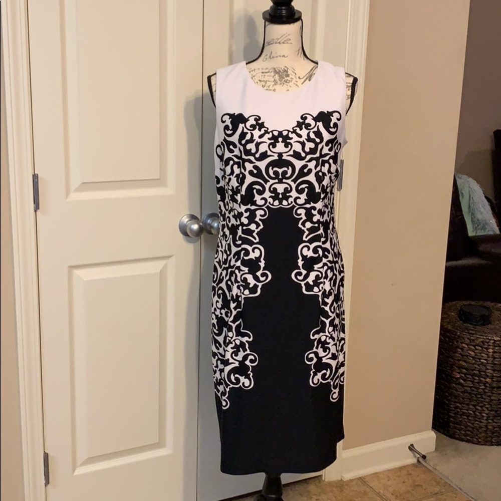 Black & white dress
